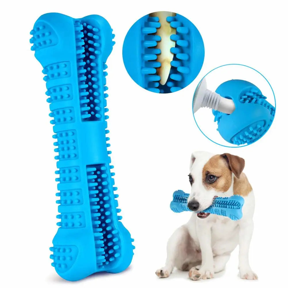 Soft Rubber Dog Toothbrushes Puppy