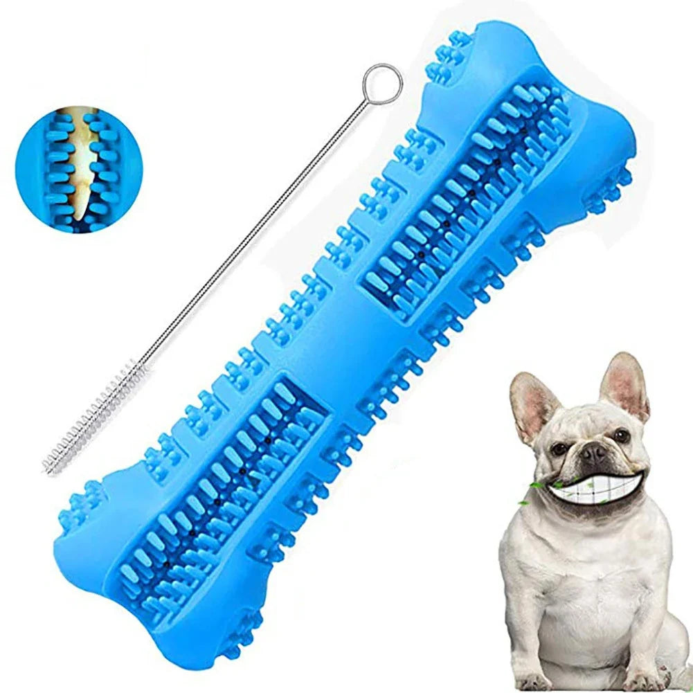 Soft Rubber Dog Toothbrushes Puppy
