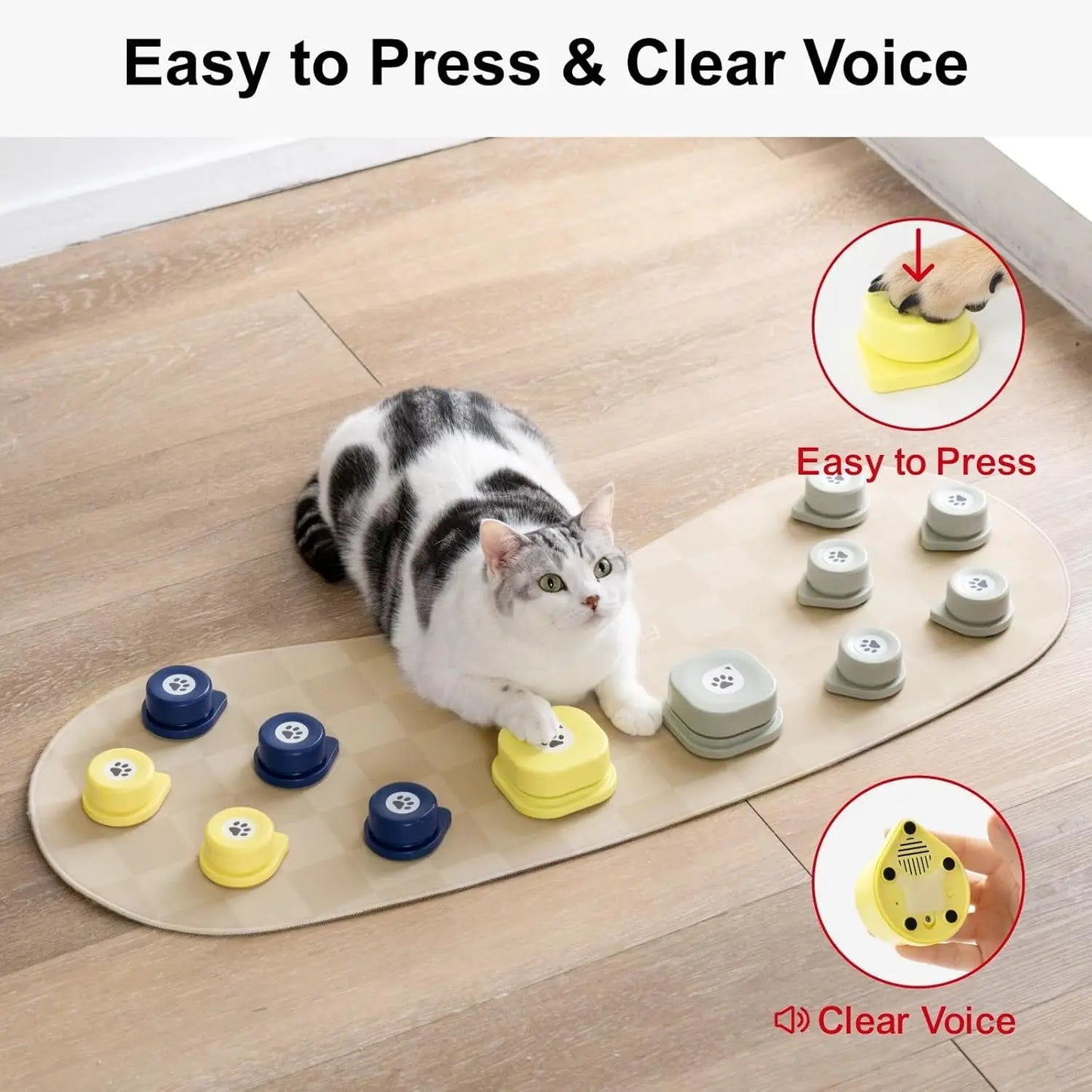 Mewoofun Dog Talking Button Set