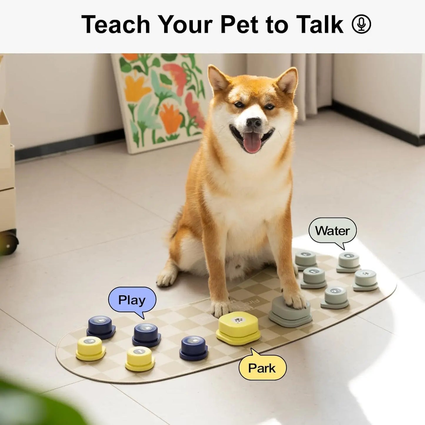 Mewoofun Dog Talking Button Set
